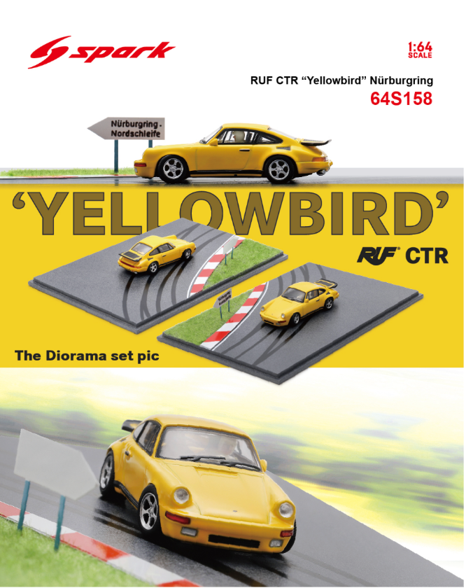 Pre-Order - RUF CTR Prototype Nürburgring (With special base) Limited 1987
