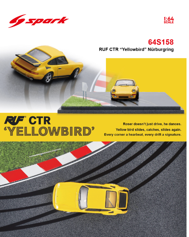 Pre-Order - RUF CTR Prototype Nürburgring (With special base) Limited 1987