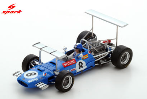 Pre-Order - Matra MS10 No.8 South African GP 1969 Jean-Pierre Beltoise