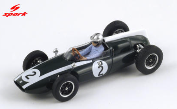 Pre-Order - Cooper T53 No.2 Winner Belgian GP 1960 Jack Brabham