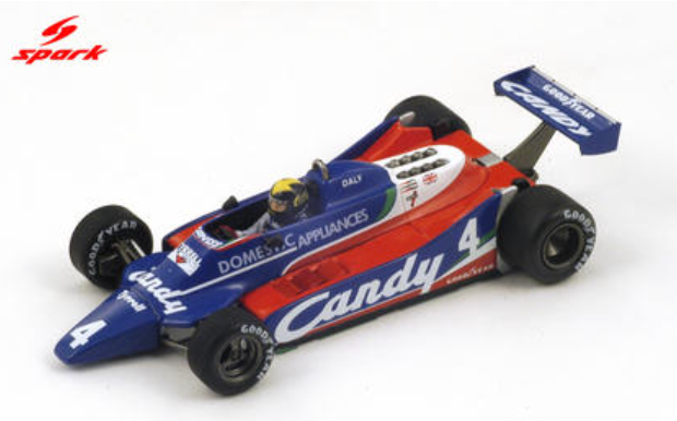 Pre-Order - Tyrrell 010 No.4 4th British GP 1980 Derek Daly