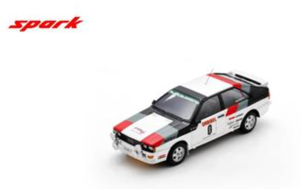 Pre-Order - Audi quattro No.0 Audi Sport Rali Urbibel Algarve 1980 Hannu Mikkola - Ame Hertz