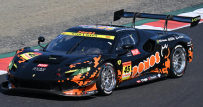 Pre-Order - PONOS FERRARI 296 EVO PONOS RACING No.45 GT300 SUPER GT 2026 K. Cozzolino - T. Shinohara