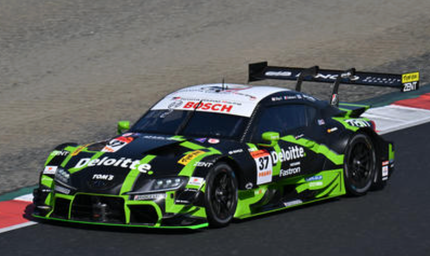 Pre-Order - Deloitte TOM'S GR Supra TGR TEAM Deloitte TOM’S No.37 GT500 SUPER GT 2026 U. Sasahara - G. Alesi