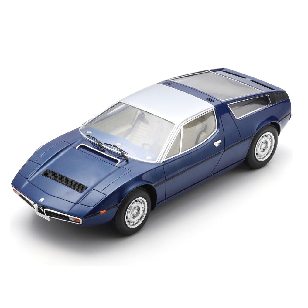 Pre-Order - Maserati Bora 1971 - Dark Blue 1:18